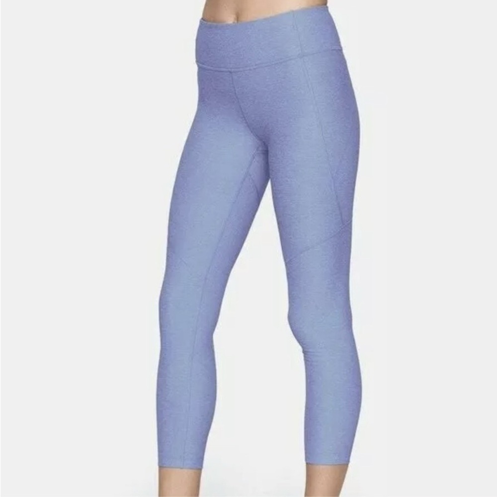 Outdoor Voices Womens Light Blue Warm Up Leggings